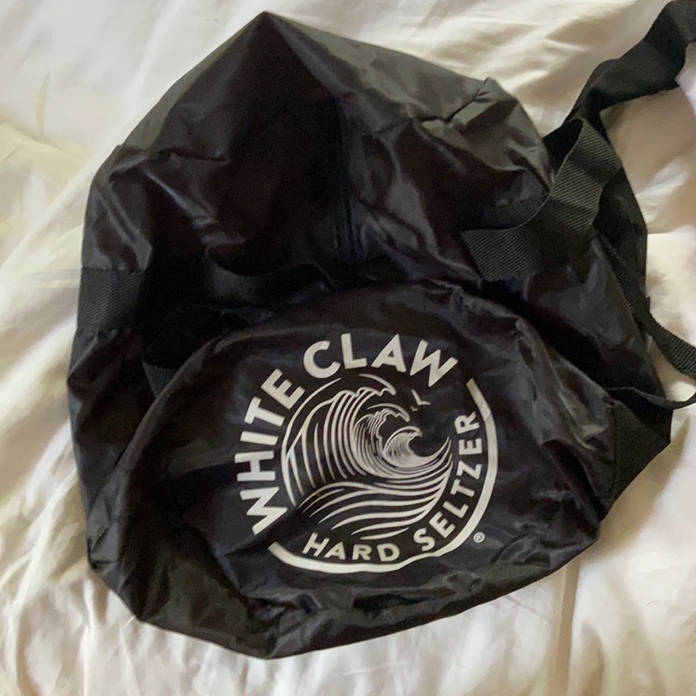 NWOT White Claw duffle bag